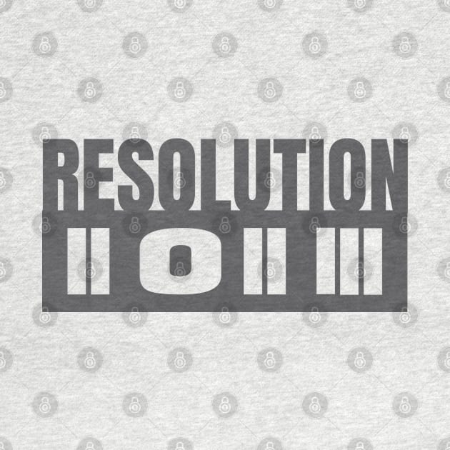 RESOLUTION 2023 NEW YEAR TSHIRTS by TEEZTOTALLER